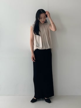 「２ＷＡＹ」｜美波さん（レディース・158cm）の夏コーディネート