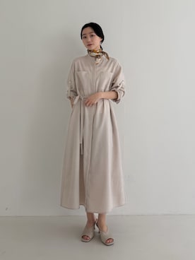 美波さん（レディース・158cm）の冬コーディネート