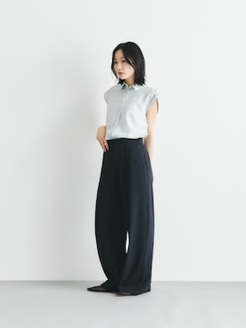 「オフィス」｜美波さん（レディース・158cm）の春コーディネート