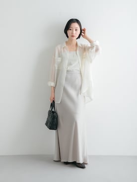 美波さん（レディース・158cm）の夏コーディネート