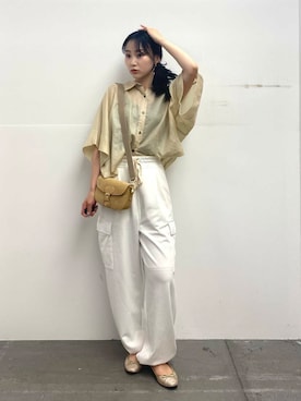 美波さん（レディース・158cm）の夏コーディネート