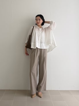美波さん(レディース・158cm)の夏コーディネート