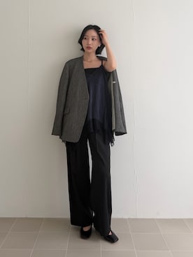 美波さん(レディース・158cm)の夏コーディネート