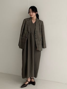 美波さん（レディース・158cm）の秋コーディネート