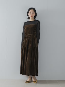 美波さん（レディース・158cm）の秋コーディネート