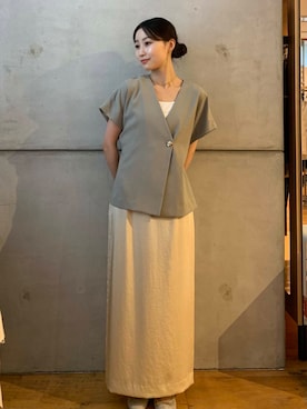 「アーバンリサーチ」｜美波さん（レディース・158cm）の秋コーディネート