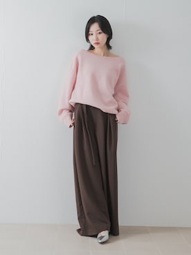 美波さん(レディース・158cm)の秋コーディネート