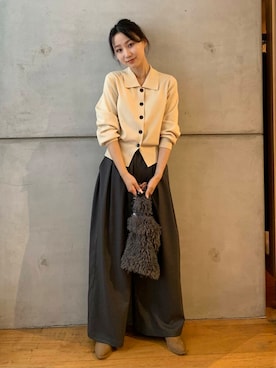 美波さん（レディース・158cm）の秋コーディネート