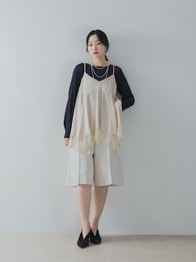 美波さん（レディース・158cm）の夏コーディネート