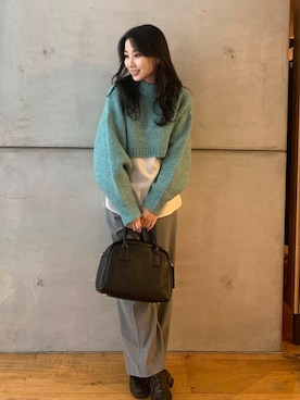 美波さん（レディース・158cm）の秋コーディネート