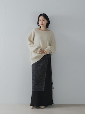 美波さん(レディース・158cm)の秋コーディネート