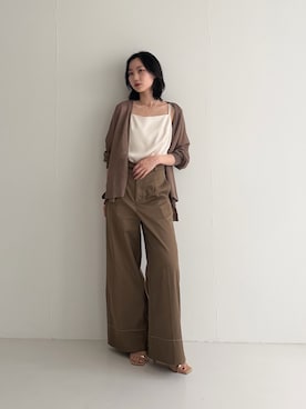 美波さん(レディース・158cm)の春コーディネート