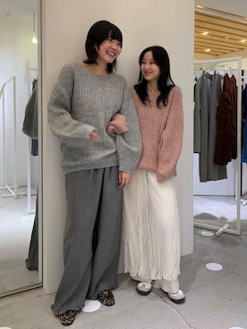 美波さん（レディース・158cm）の秋コーディネート