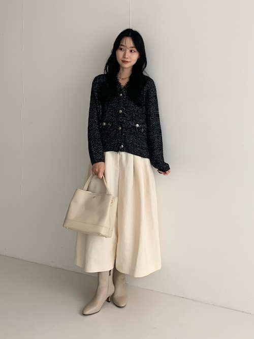 セール】ツイードVネックカーディガン（カーディガン/ボレロ）｜URBAN