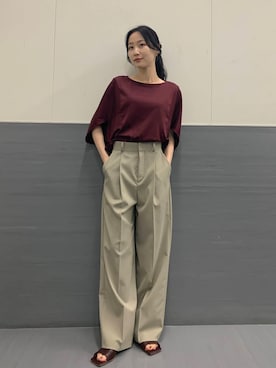 美波さんのコーディネート