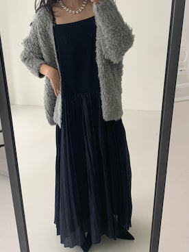 「アイテム（その他シューズ）」を使った、美波さん（レディース・158cm）の秋コーディネート