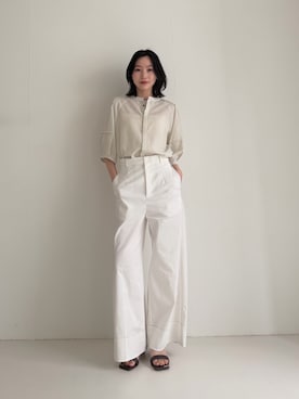「オフィス」｜美波さん（レディース・158cm）の春コーディネート