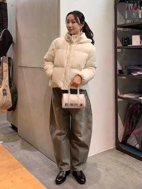 美波さん（レディース・158cm）の冬コーディネート