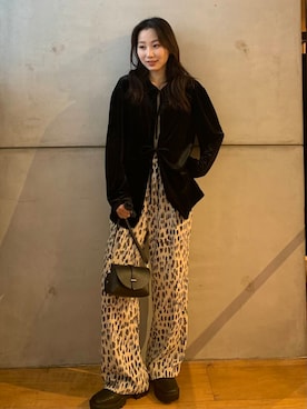 「アーバンリサーチ」｜美波さん（レディース・158cm）の秋コーディネート