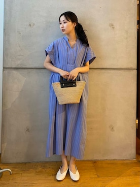 美波さん（レディース・158cm）の夏コーディネート