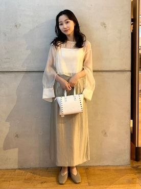 美波さん(レディース・158cm)の夏コーディネート