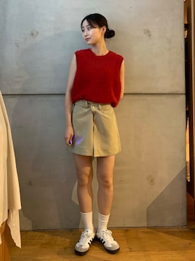 「アーバンリサーチ」｜美波さん（レディース・158cm）の秋コーディネート