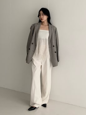 美波さん（レディース・158cm）の秋コーディネート