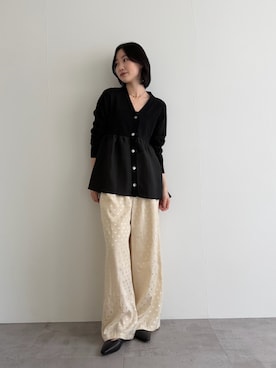 美波さん（レディース・158cm）の冬コーディネート