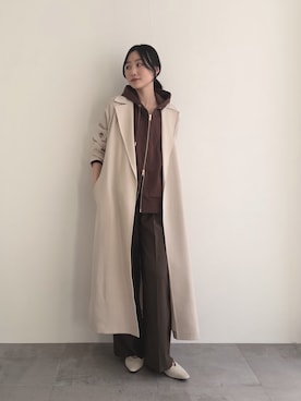 美波さん（レディース・158cm）の春コーディネート