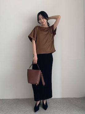 美波さんのコーディネート