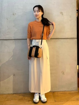 美波さん（レディース・158cm）の夏コーディネート