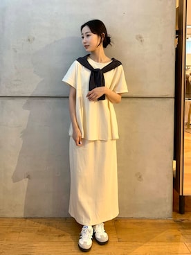 美波さん（レディース・158cm）の夏コーディネート