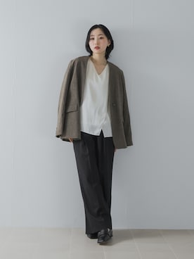美波さん（レディース・158cm）の秋コーディネート