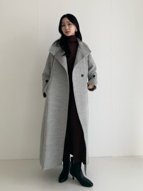 セール】アルパカ混シャギースタンドコート（その他アウター）｜URBAN