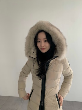 「アイテム（その他アウター）」を使った、美波さん（レディース・158cm・20代）の冬コーディネート