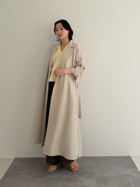 美波さん(レディース・158cm)の冬コーディネート