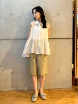 美波さん(レディース・158cm)の夏コーディネート