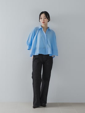 美波さん（レディース・158cm）の夏コーディネート