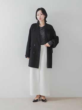 美波さん（レディース・158cm）の秋コーディネート