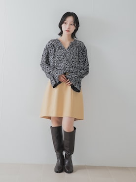美波さん（レディース・158cm）の秋コーディネート