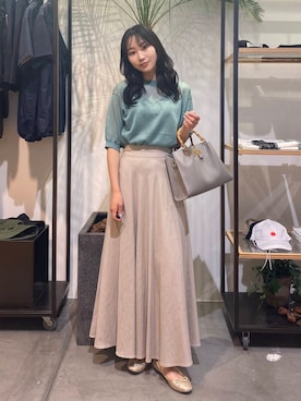 美波さん（レディース・158cm）の夏コーディネート