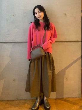 美波さん（レディース・158cm）の秋コーディネート