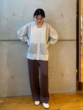 美波さん（レディース・158cm）の夏コーディネート