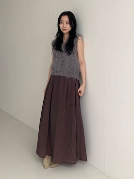 「URBAN RESEARCH ROSSO WOMEN（アーバンリサーチ　ロッソ）のアイテム」を使った、美波さん（レディース・158cm）の夏コーディネート
