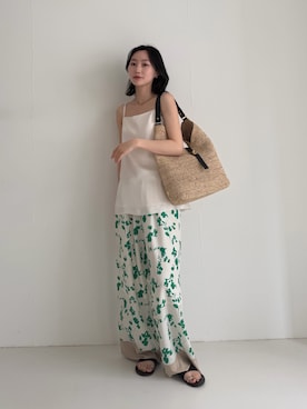 美波さん（レディース・158cm）の春コーディネート