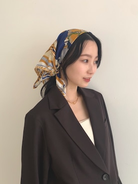 美波さん(レディース・158cm)の冬コーディネート