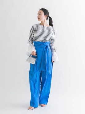 美波さん(レディース・158cm)の春コーディネート