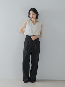 美波さん（レディース・158cm）の夏コーディネート