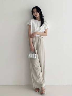 美波さん（レディース・158cm）の春コーディネート