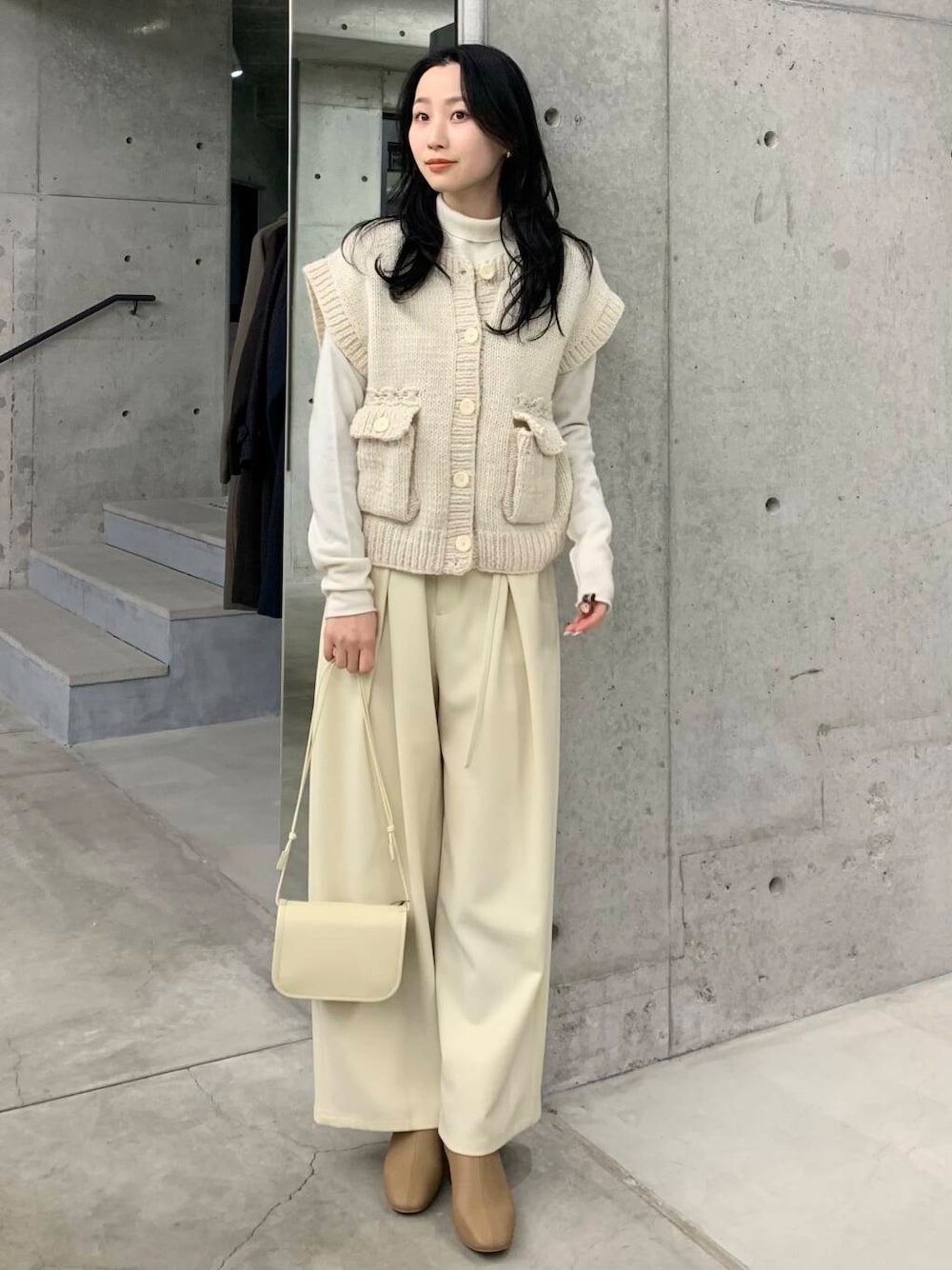 <最終値下げ>crinkle crinkle crinkle ニットベスト crinkle crinkle crinkle ニットベスト 美品 - メルカリ